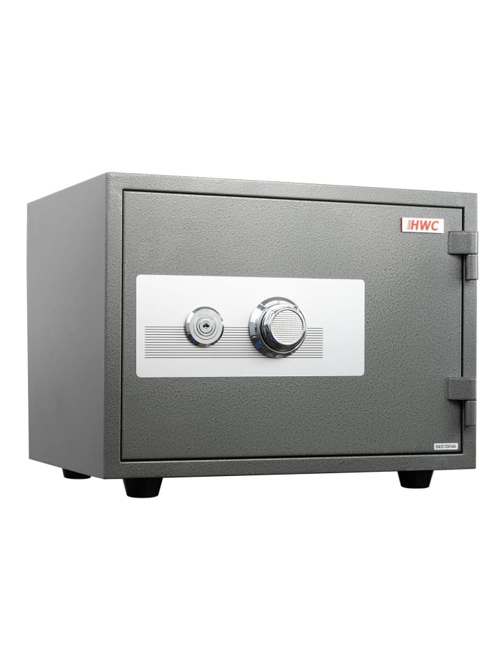 MCW Feuerfester (60min) Tresor L48 Doppelbolzenverriegelung, 44kg, Grau günstig kaufen onesize