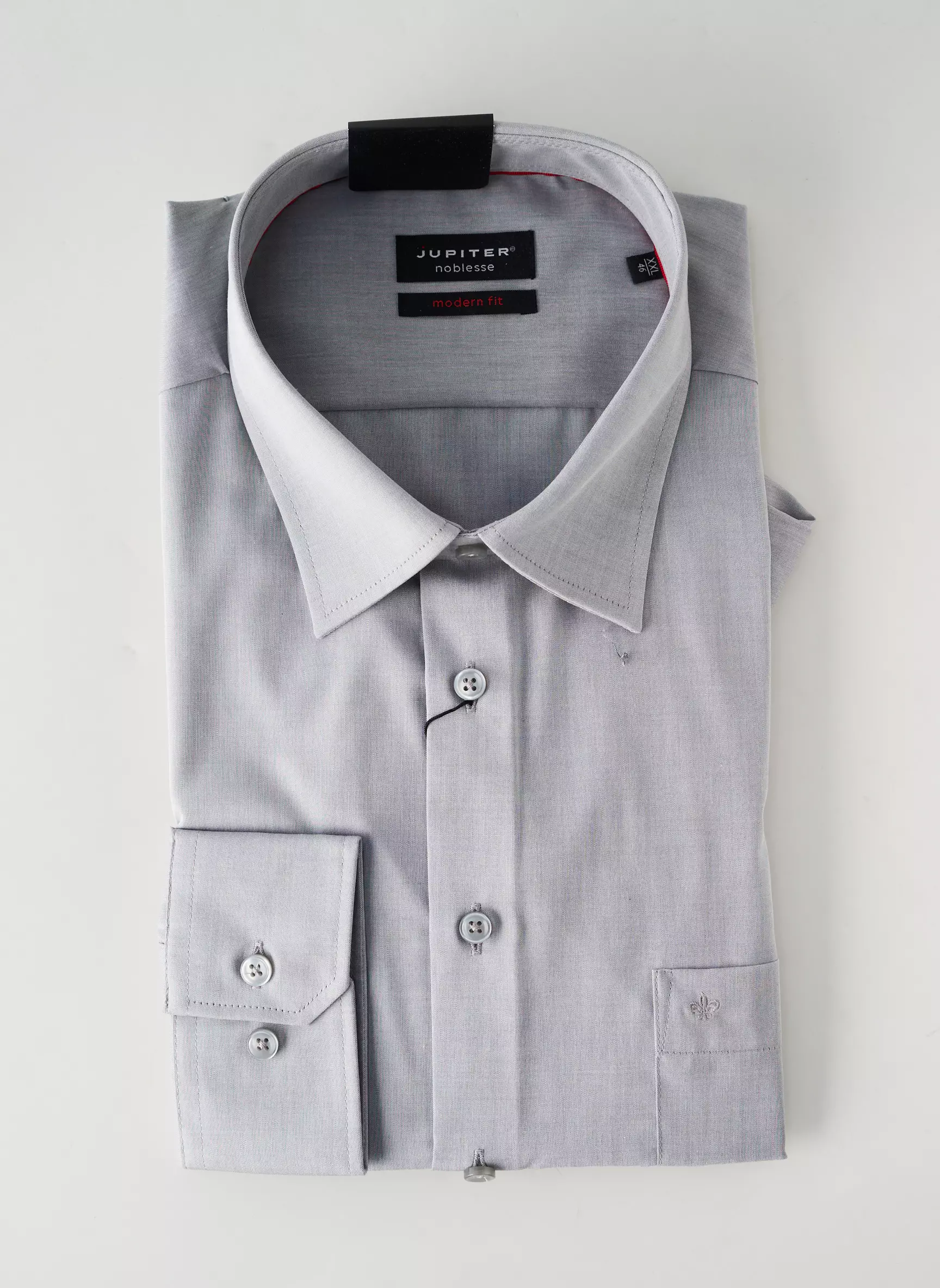 Jupiter Manches Longues Homme couleur gris