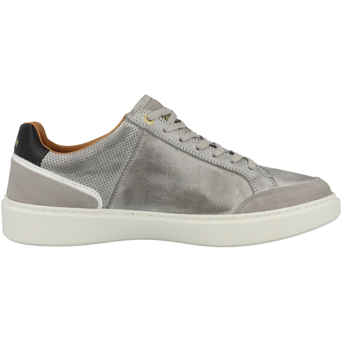 Pantofola d Oro Laceno Uomo Low Sneaker Low grau