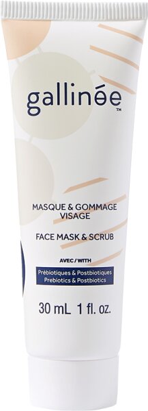 Gallinée Prebiotic Face Mask & Scrub Gesichtsmaske