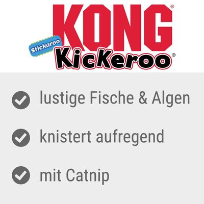 KONG Kickeroo Katzenspielzeug Stickaroo