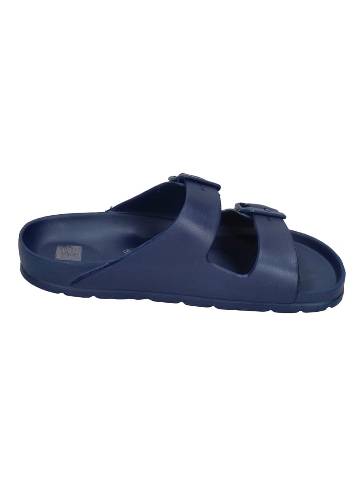 Plakton Pantoletten WANDA 760010 CAB in blau günstig kaufen