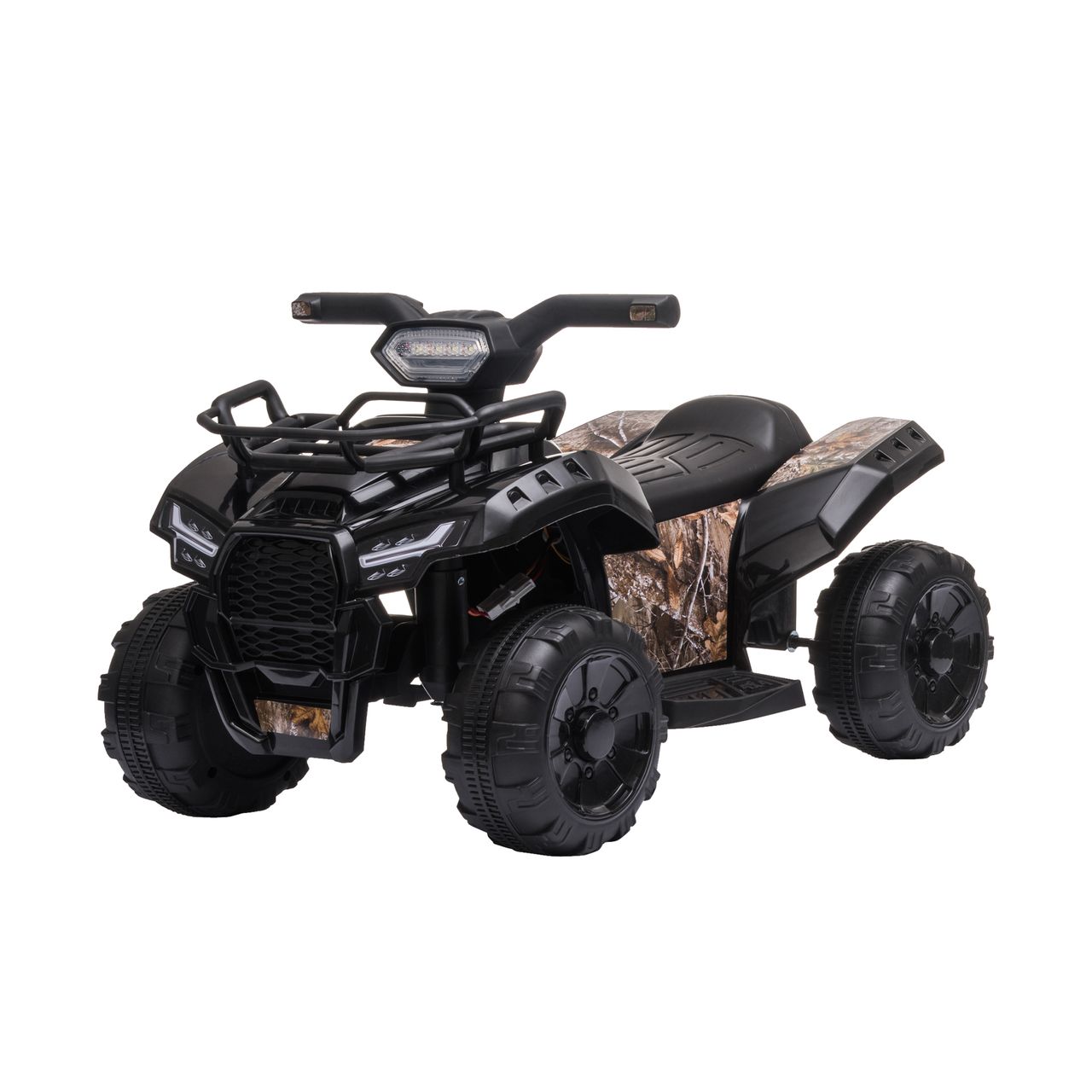HOMCOM Mini Elektro-Quad Kinder Elektro ATV Kinderwagen Kinderauto Schwarz