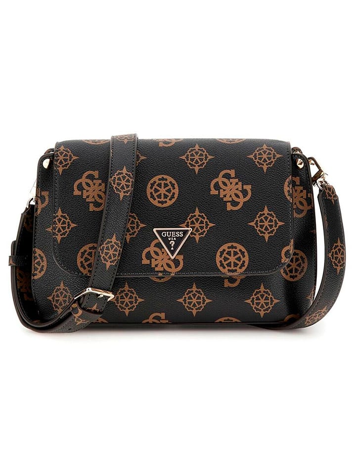 Guess Umhängetasche in Schwarz/ Hellbraun - (B)26 x (H)17 x (T)9 cm günstig kaufen onesize