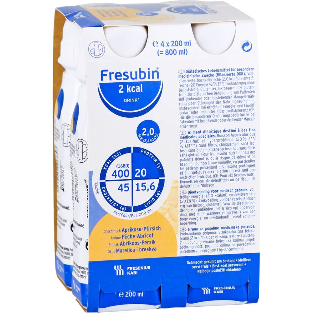 FRESUBIN 2 kcal DRINK Aprikose Pfirsich Trinkfl.