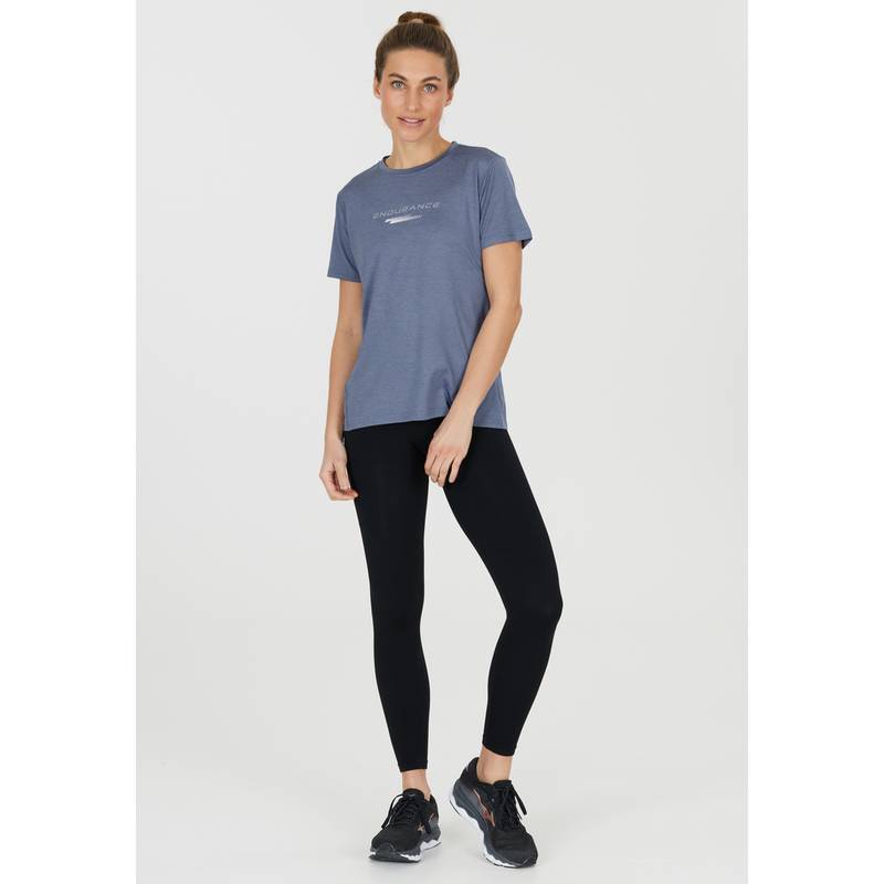 Endurance WANGE MELANGE Printshirt Damen