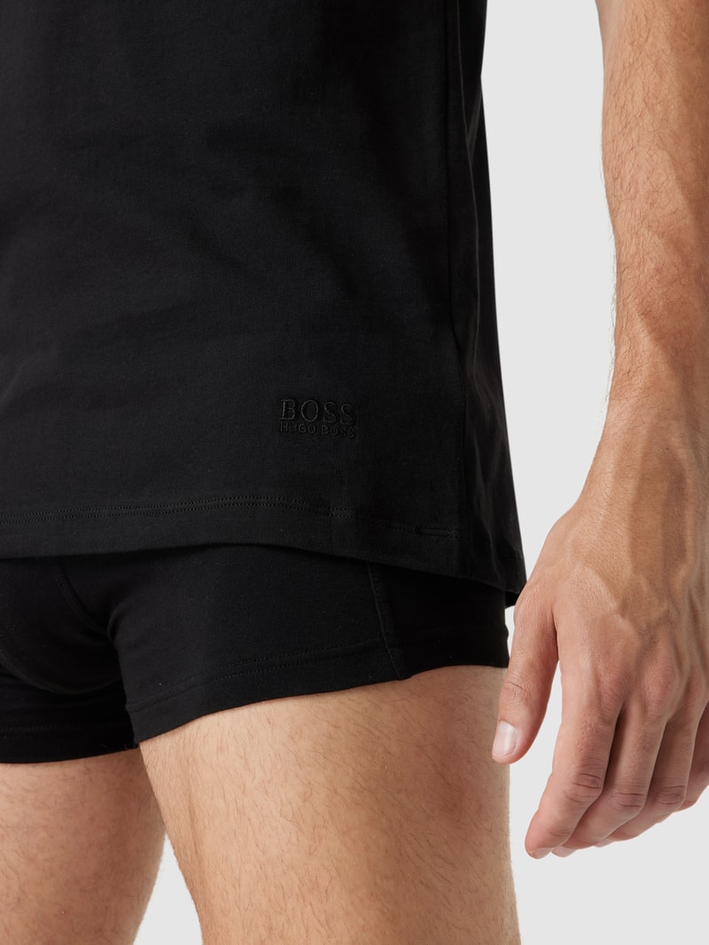 Unterhemd im 3er-Pack in schwarz