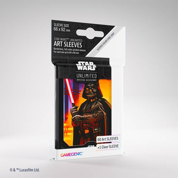 Star Wars: Unlimited Art Sleeves - Darth Vader (Einzelartikel)