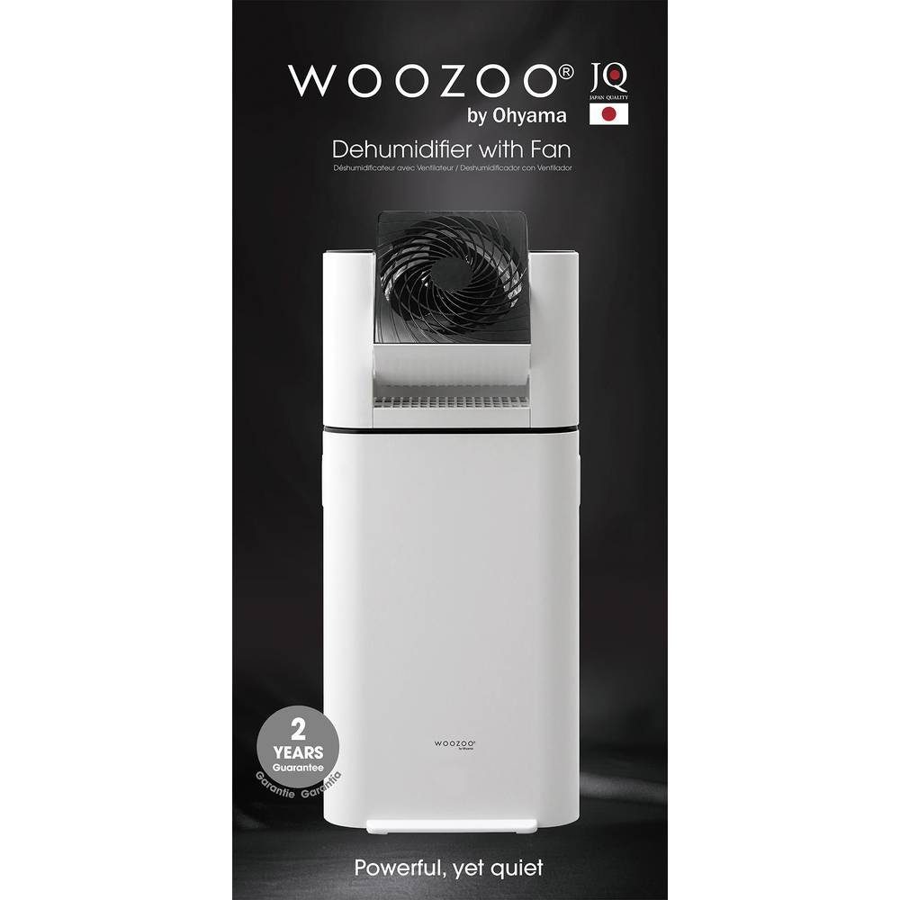 Ohyama Luftentfeuchter Luftentfeuchter mit Ventilator