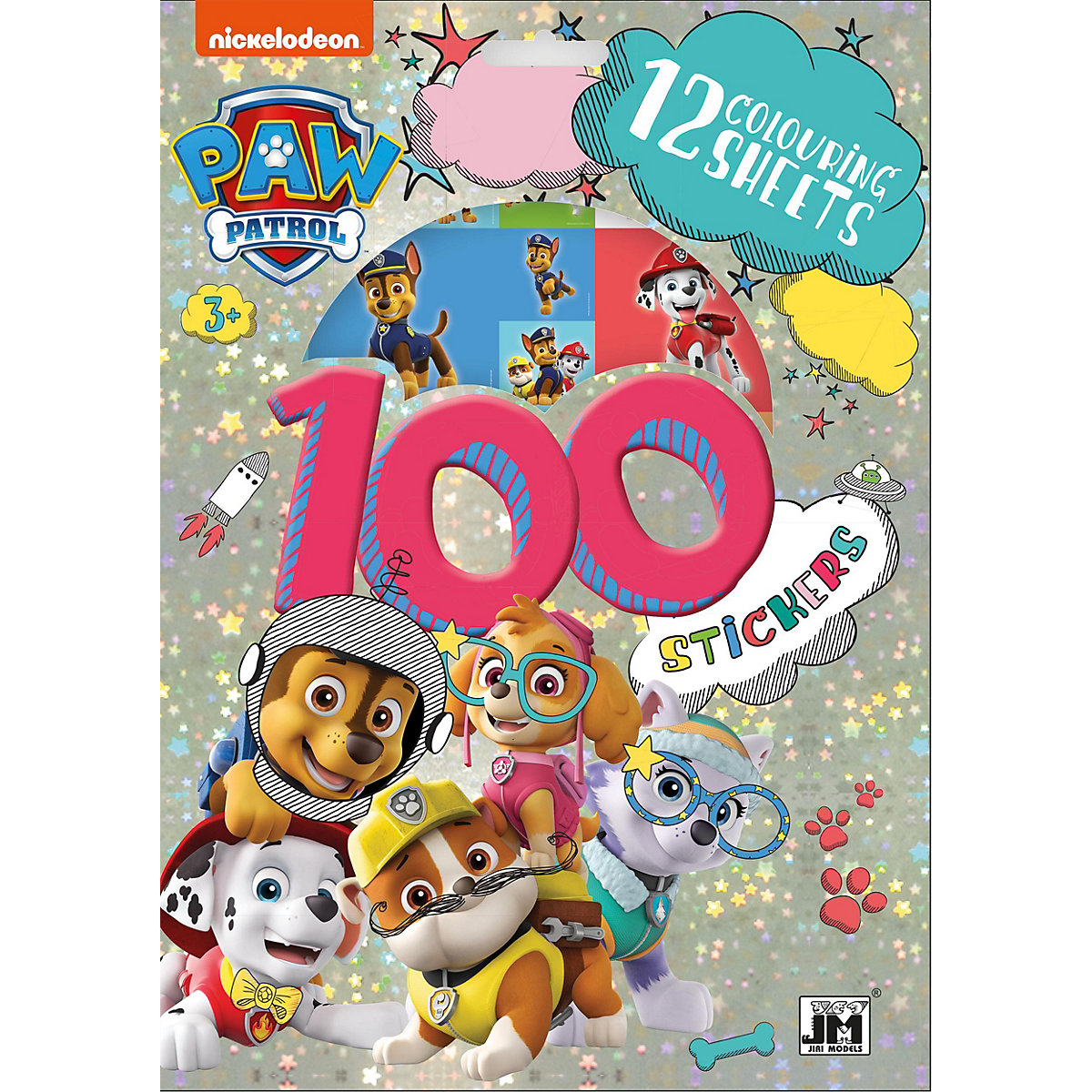 PAW PATROL 100 Aufkleber