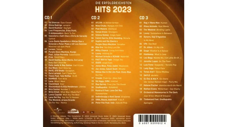 Die Ultimative Chartshow - Hits 2023