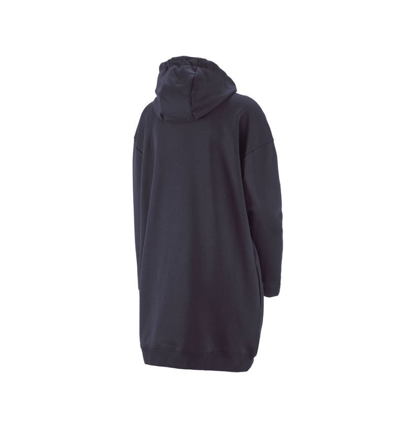 e.s. Oversize Hoody-Sweatshirt poly cotton, Damen