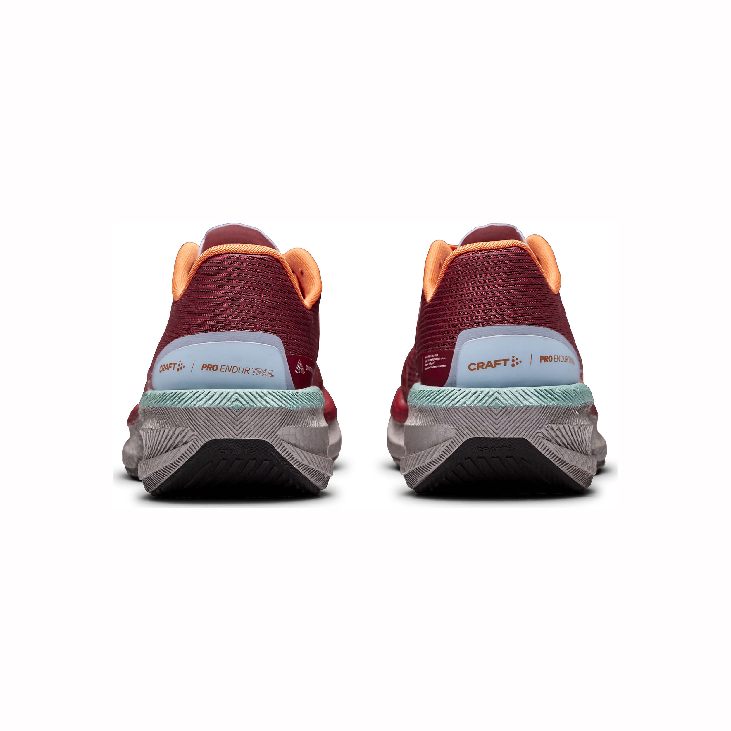 Endurance Trailschuh Damen - Rot, Hellblau