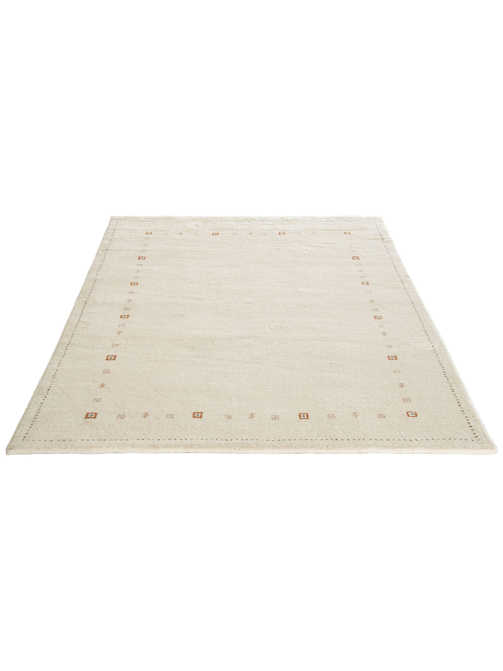 Bhalwani Gabbeh-Teppich, Creme
