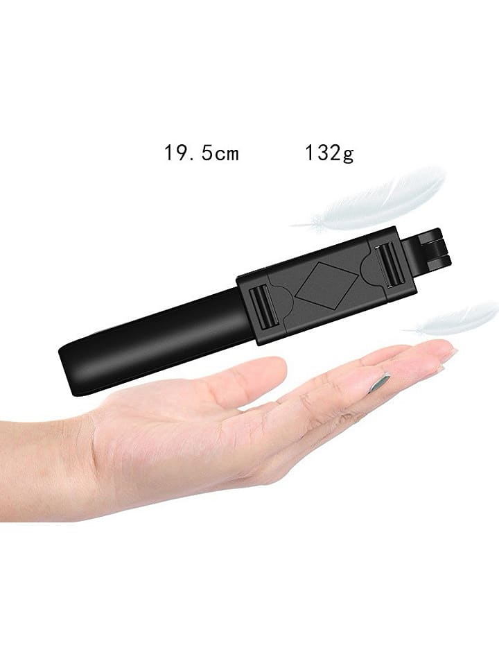 SWEET ACCESS Bluetooth-Mini-Selfiestick in Schwarz günstig kaufen onesize