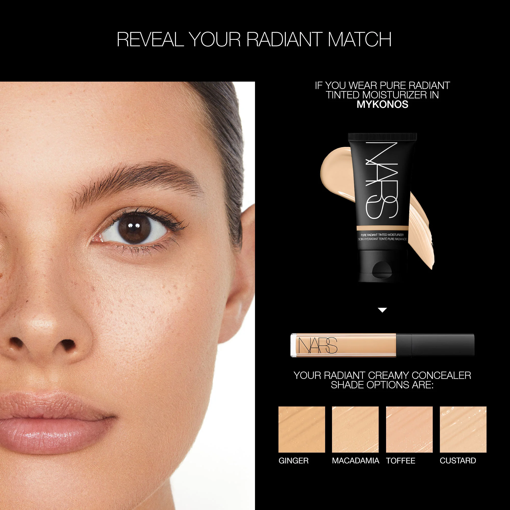 Crema hidratante con color PURE RADIANT SPF30/PA+++ - Base de maquillaje en crema, crema facial hidratante con color