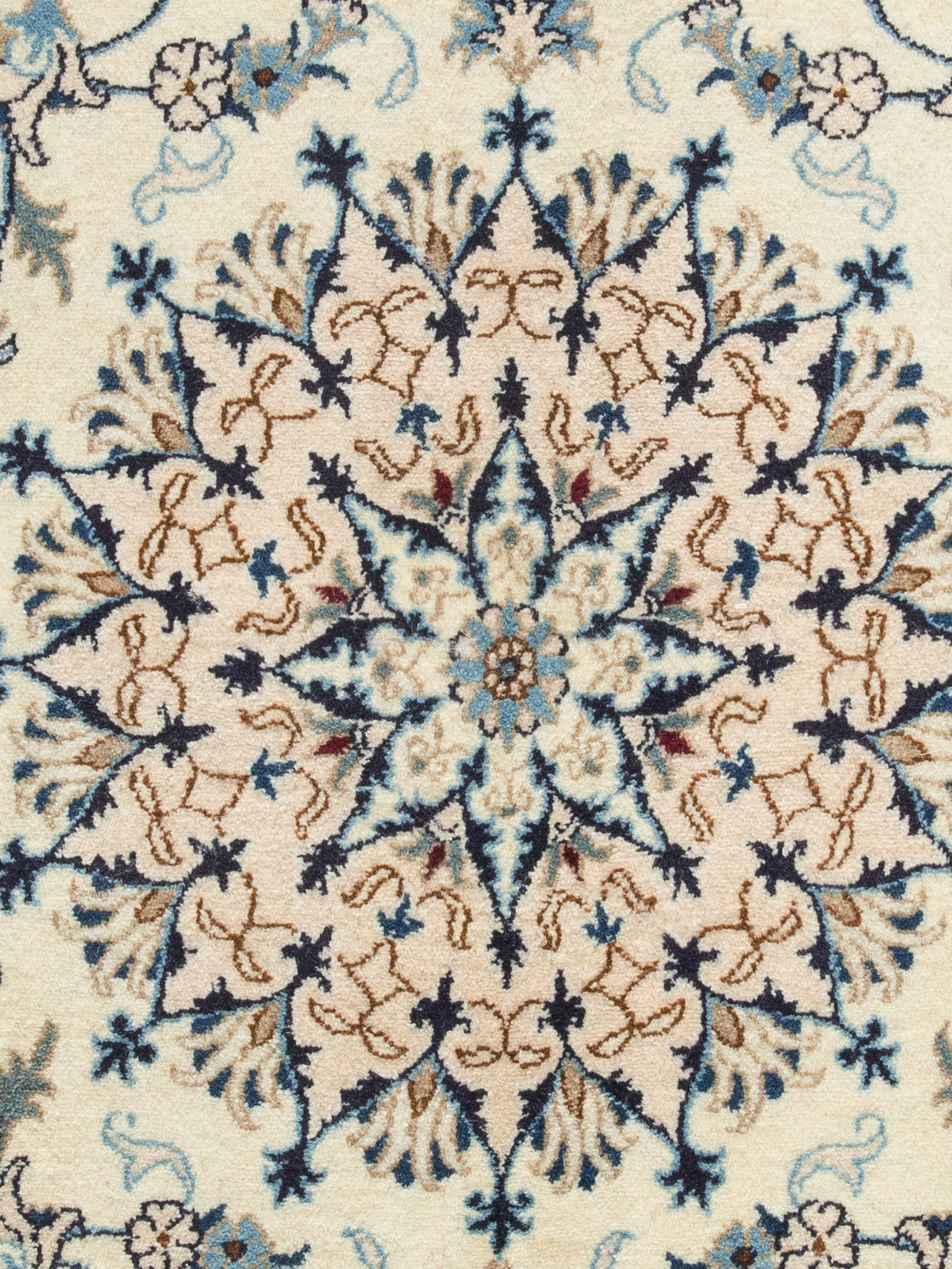 Kaschmar Nain 12 Lah ca. 175 x 245 cm, Unikat / Einzelstück