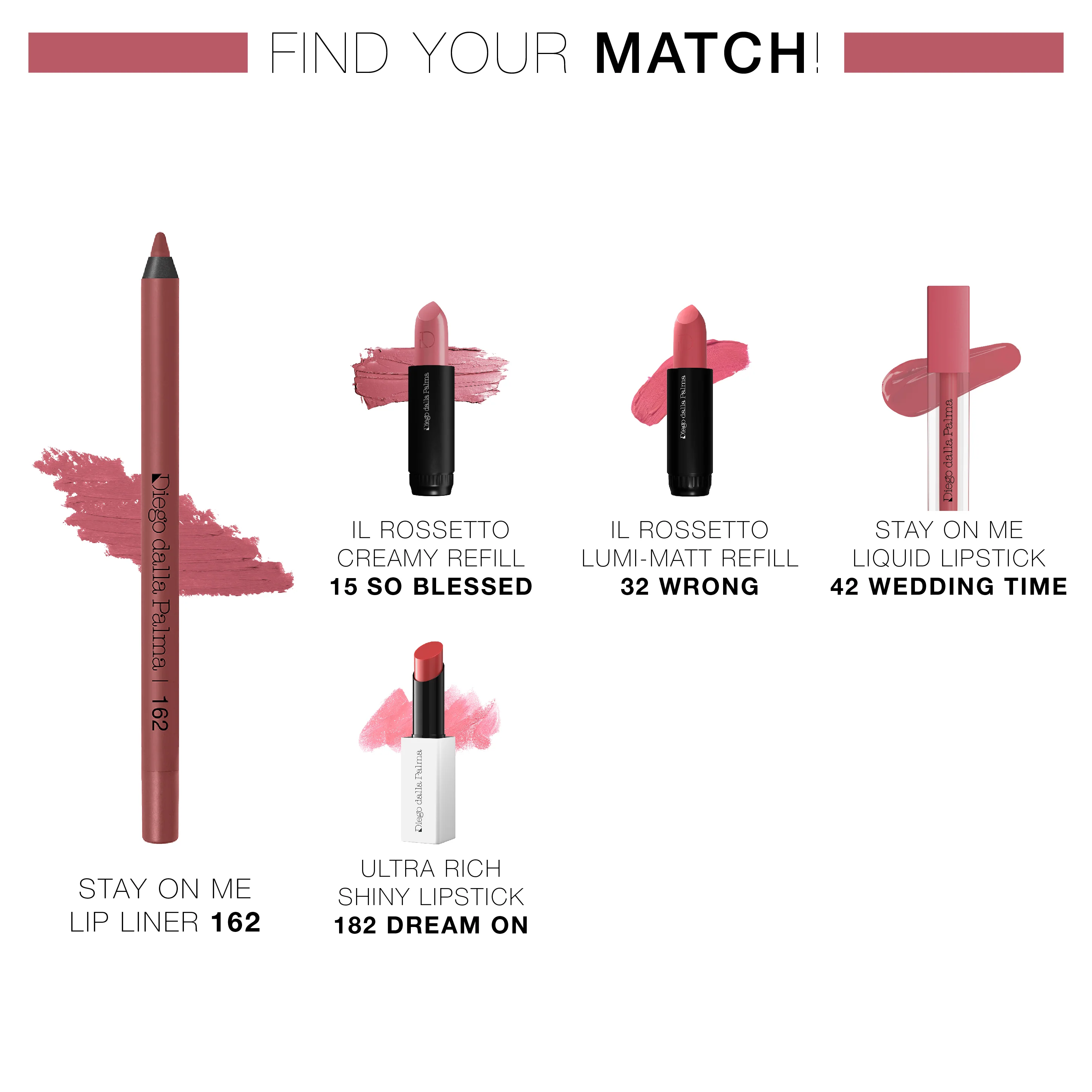 Delineador de labios Stay On Me - Lápiz de labios