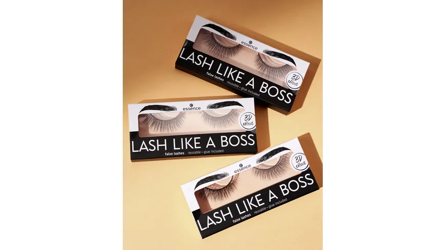 essence LASH LIKE A BOSS false lashes Unique