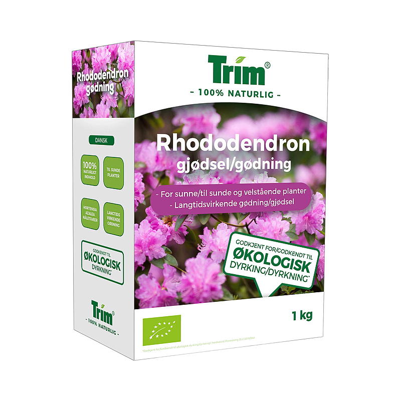 Trim Rhododendrongjødsel 1 kg, Trim 100% naturlig