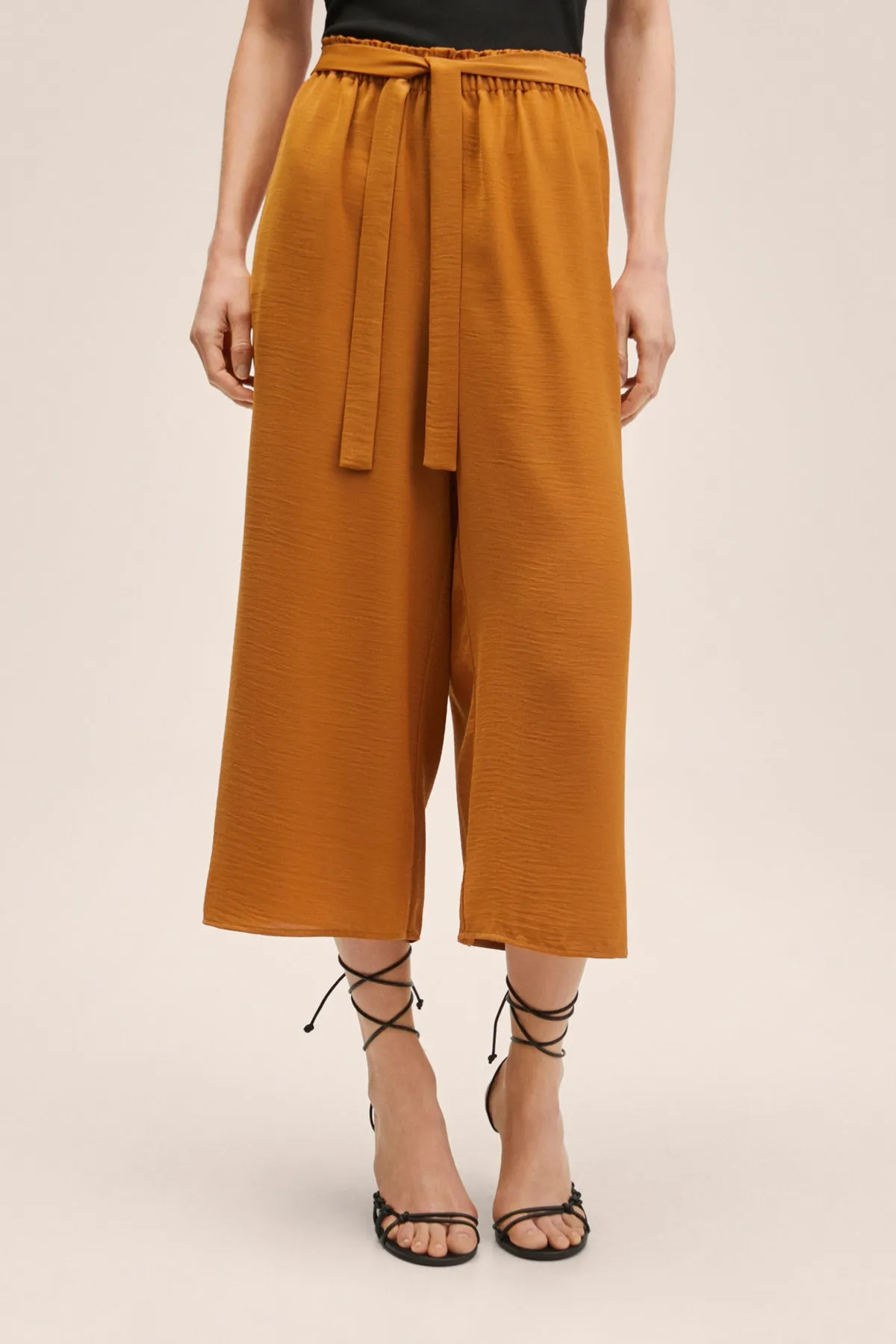MANGO  Gelbe Damenhose 27018631