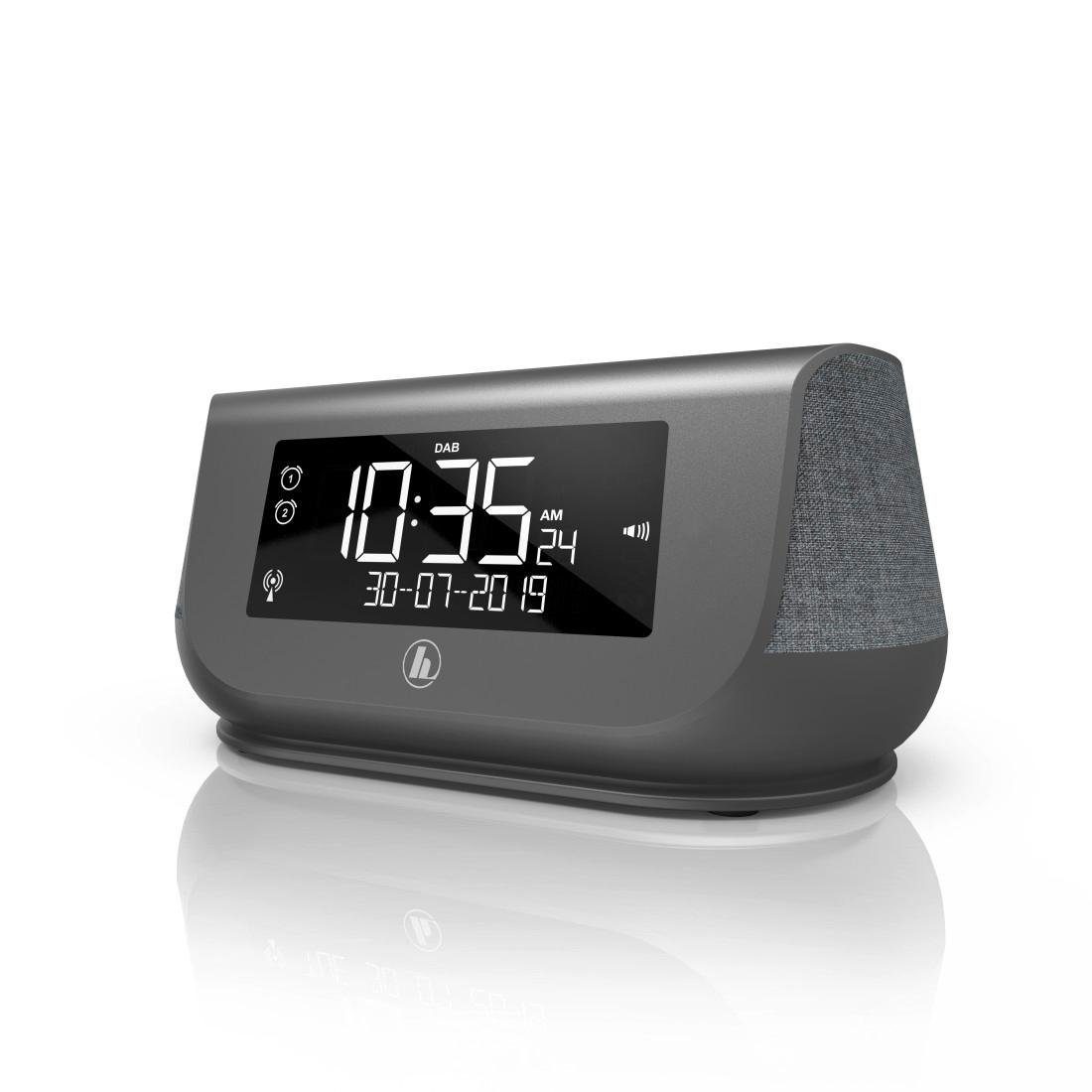 Hama DAB Digital Radio, Radiowecker, DAB+/FM/Bluetooth DR36SBT Ladefunktion Digitalradio (DAB) (Digitalradio (DAB), FM-Tuner, 4 W)