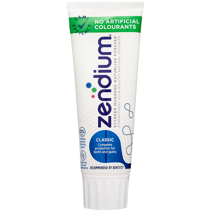 Zendium Tannkrem 75 ml Classic Zendium