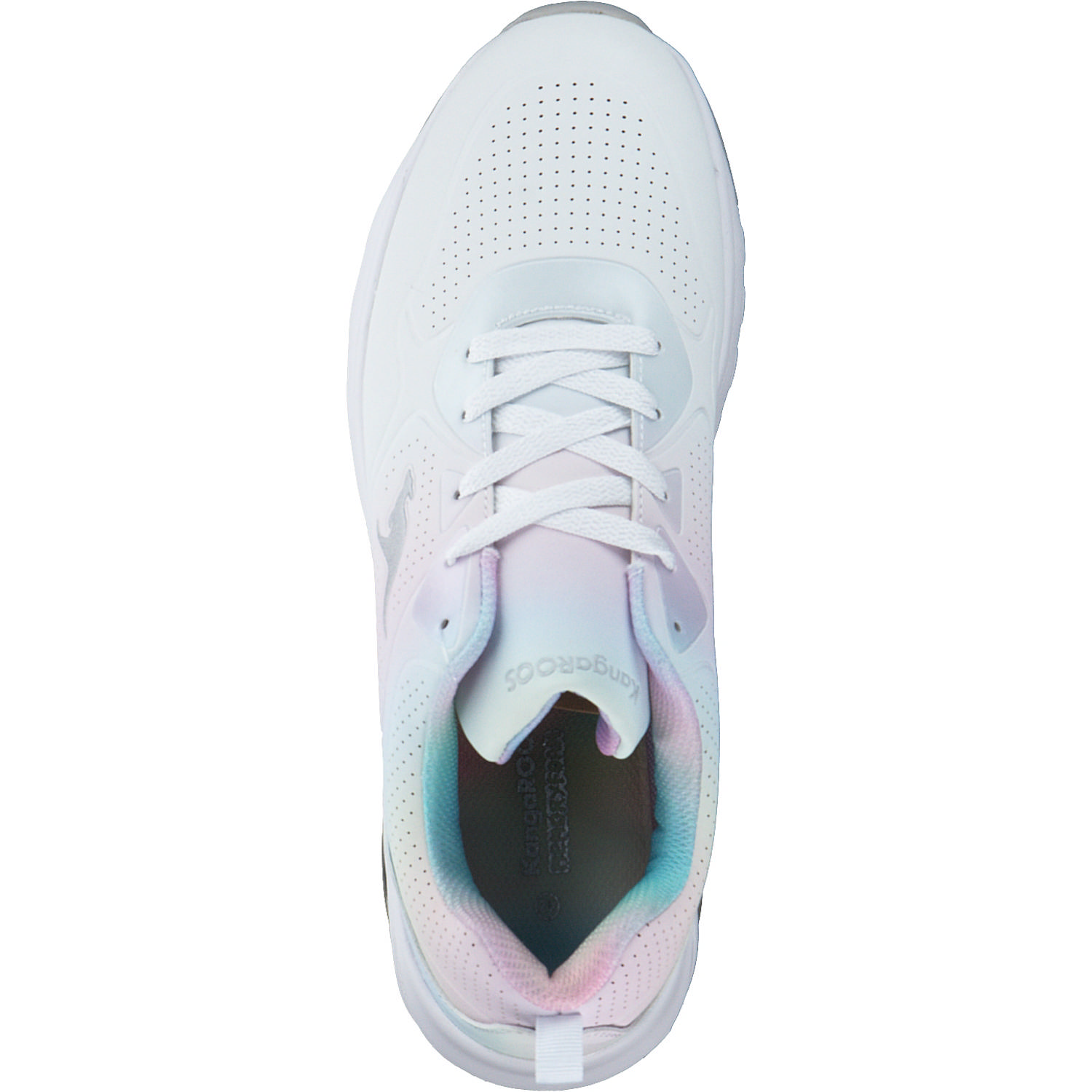 KangaROOS K-Air Ora Brand 39319, Schnürschuhe, Damen, white/holo