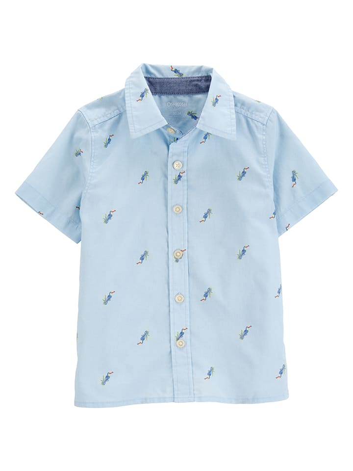 OshKosh Hemd in Hellblau günstig kaufen