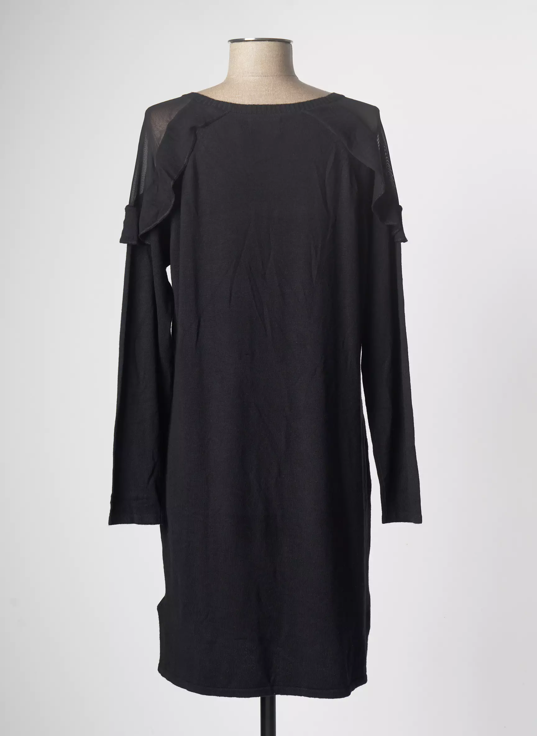 Only Robes Pulls Femme couleur noir