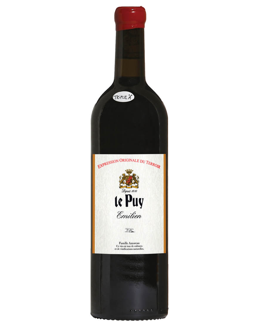 Côtes de Bordeaux AOC Rouge Emilien 2020 Château Le Puy 0,75 ℓ