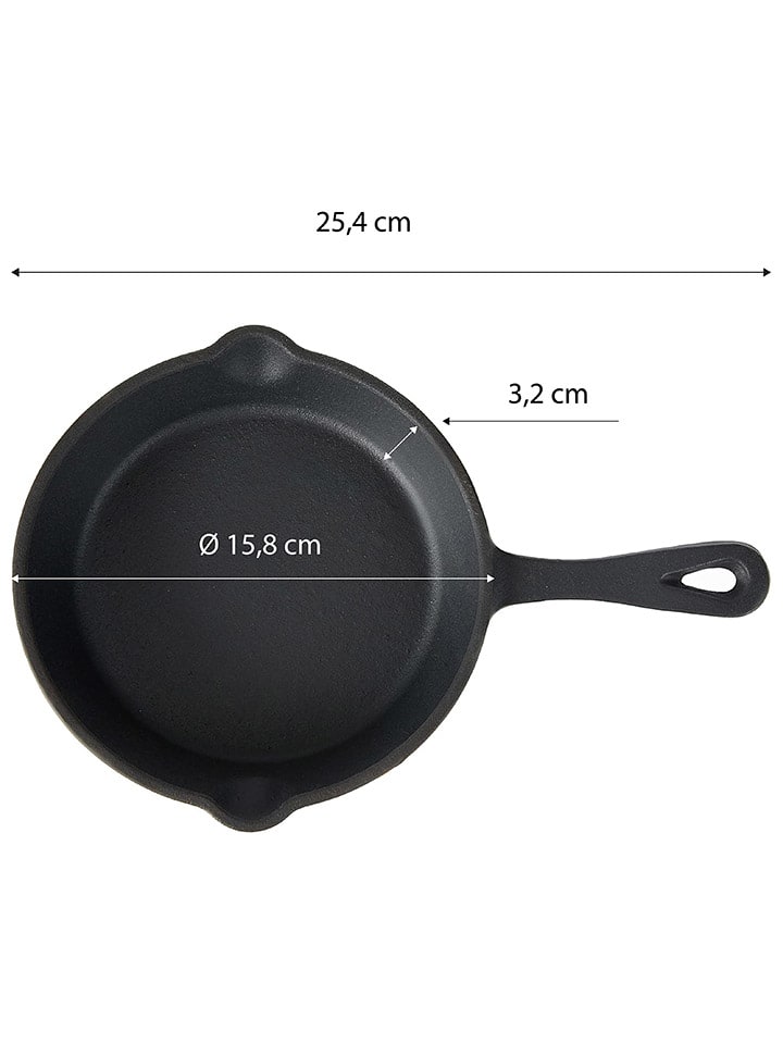 Echtwerk 2tlg. Set: Servierpfanne in Schwarz/ Hellbraun günstig kaufen onesize
