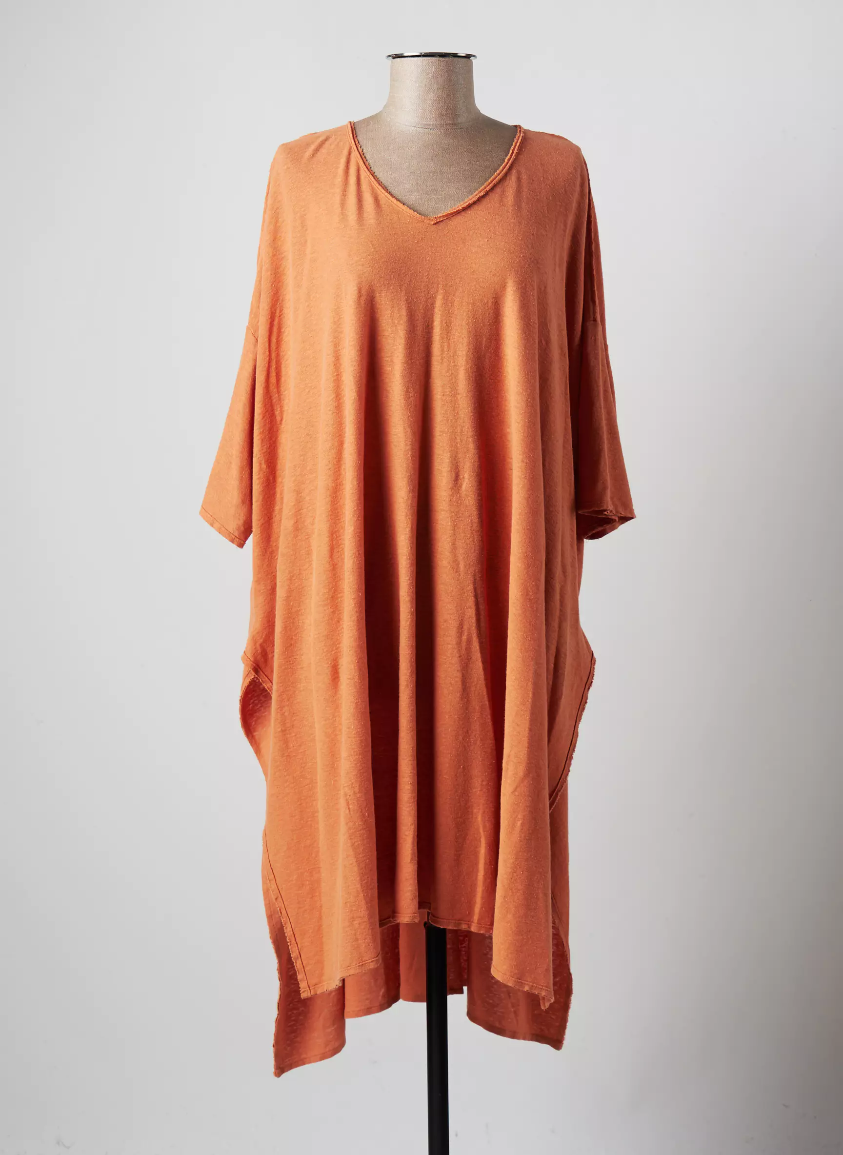 Kedziorek Robes Mi Longues Femme couleur orange