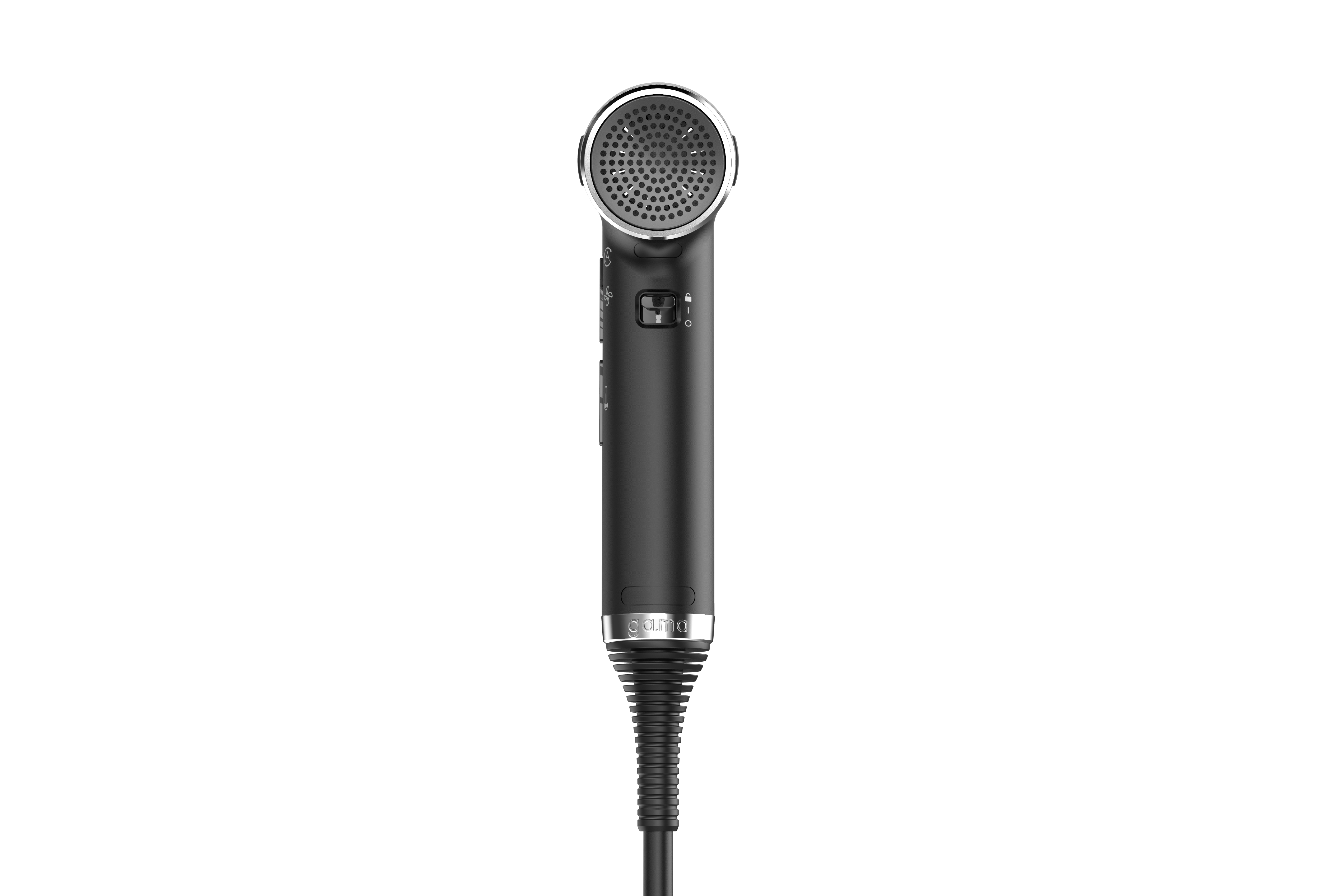 GA.MA Professional IQ Haartrockner Schwarz