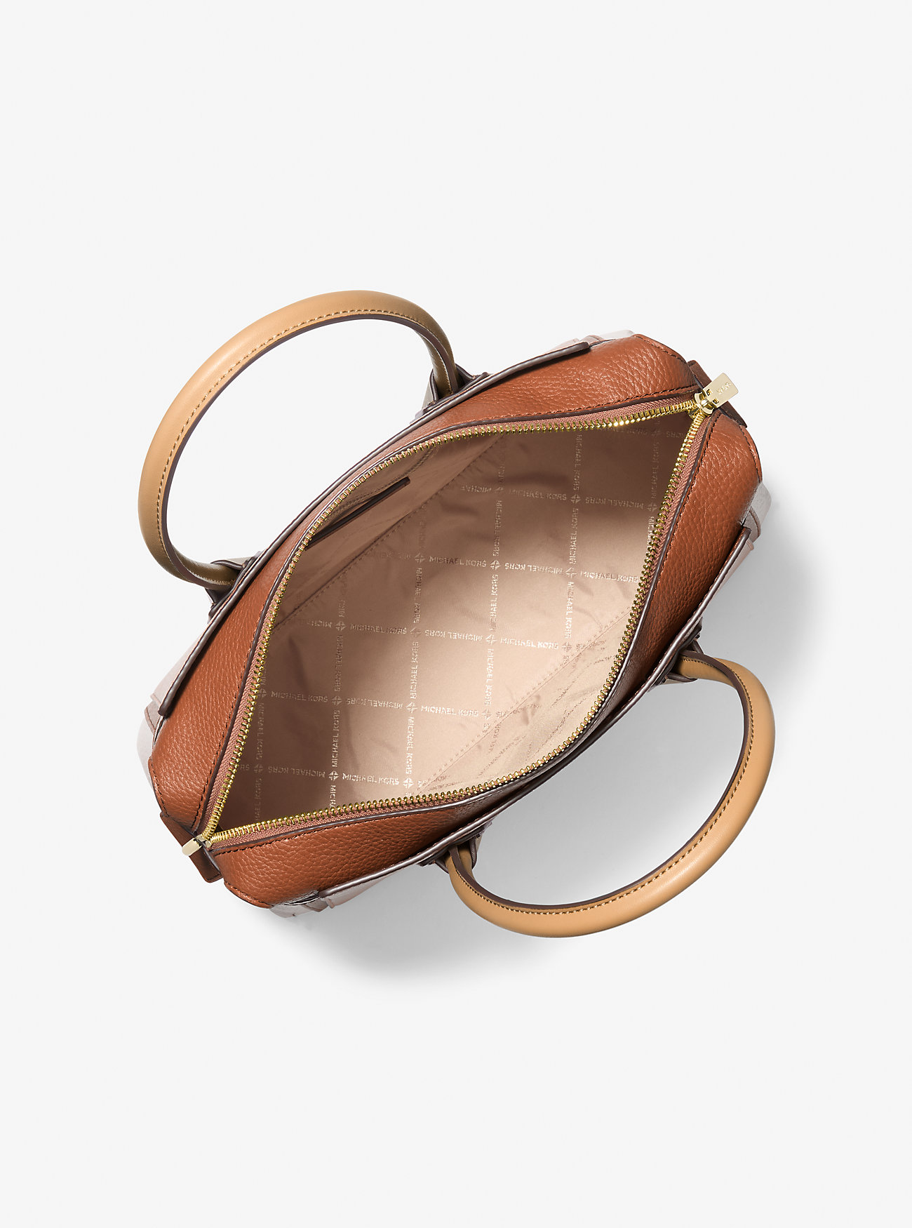 Mercer Medium Fargeblokk Belteveske – CAMEL MLT