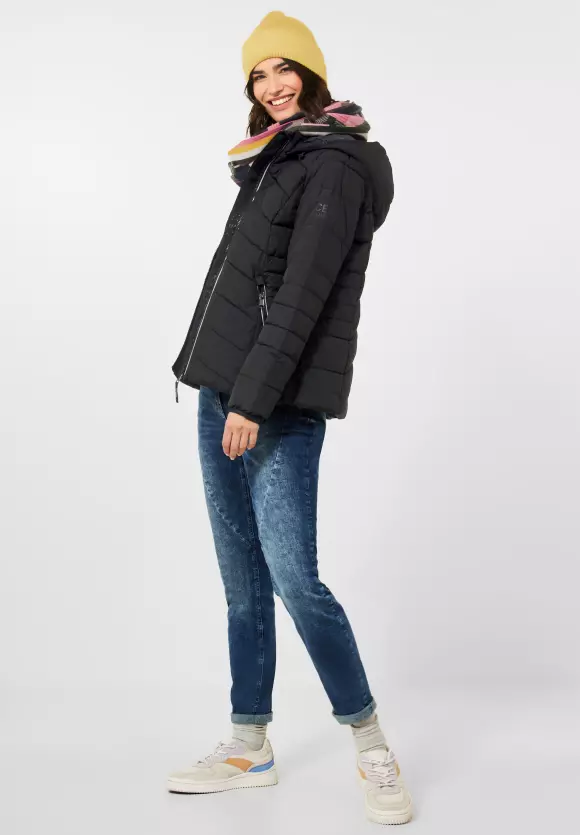 CECIL Steppjacke mit Kapuze