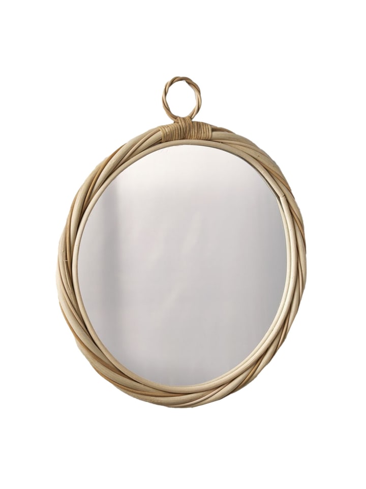 LA FACTORY Boho-Spiegel in beige günstig kaufen onesize
