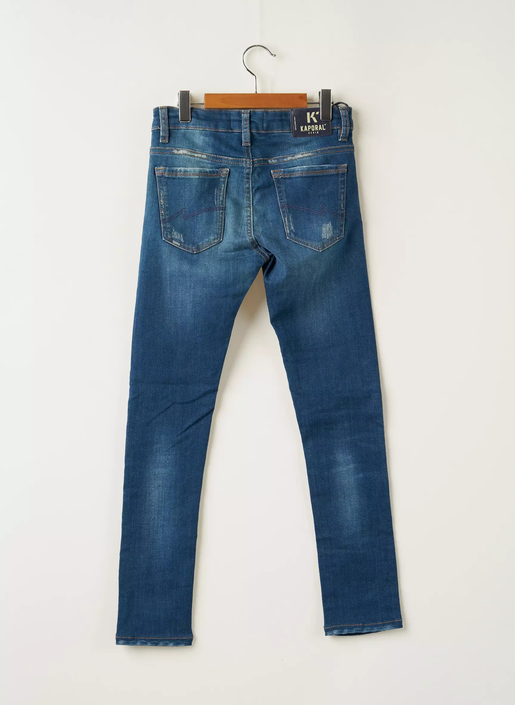 Kaporal Jeans Coupe Slim Garcon couleur bleu