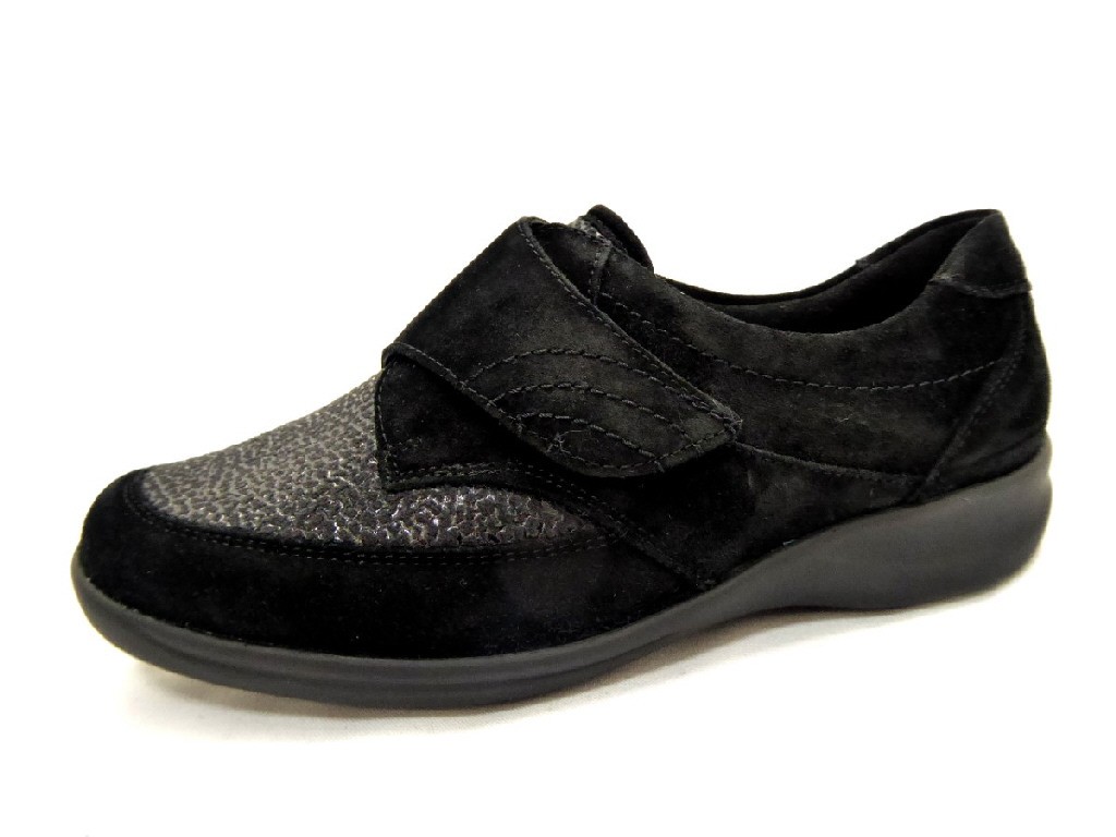 WALDLÄUFER Sportliche Slipper schwarz M Milu