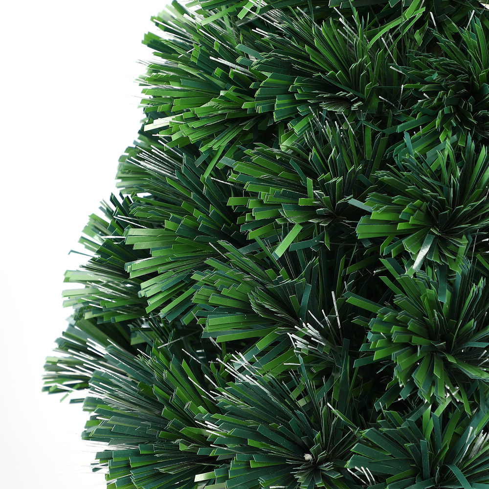 Casaria Weihnachtsbaum Glasfaser LED 60cm grün