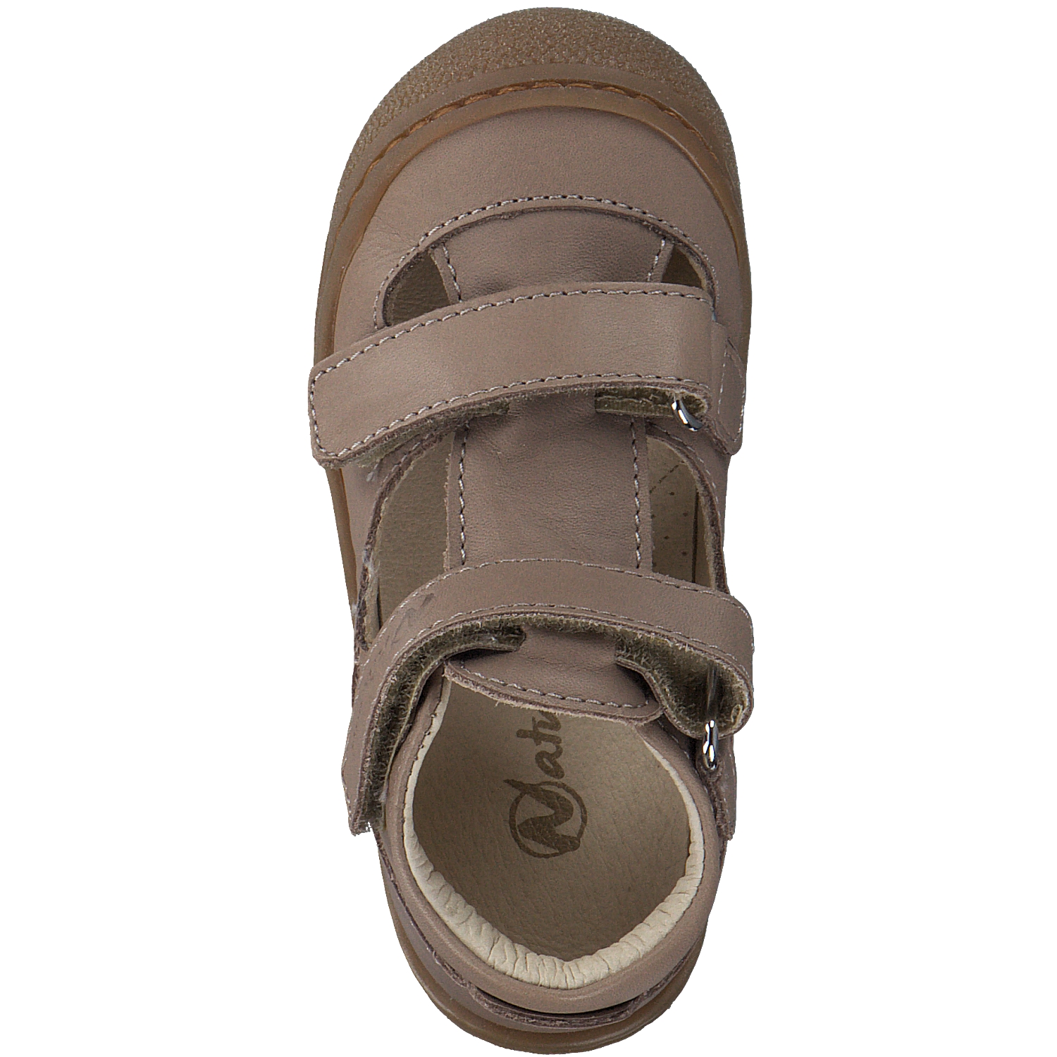 Naturino Puffy 2013359, Lauflernschuhe, Kinder, Taupe