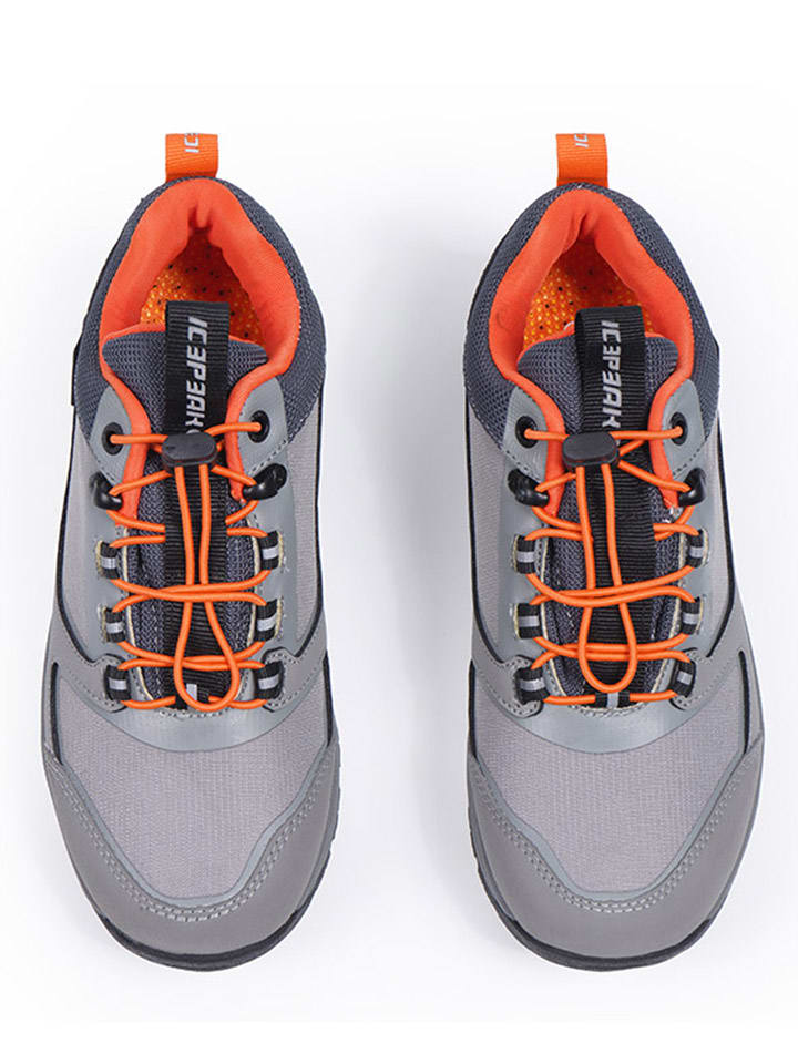 Icepeak Wanderschuhe in Grau/ Orange günstig kaufen