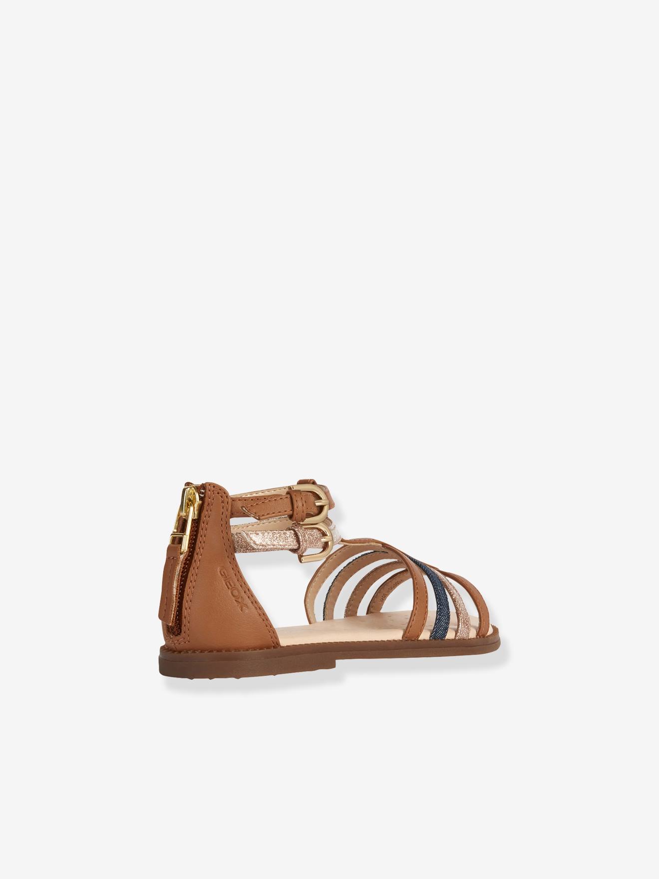 Geox Mädchen Sandalen KARLY GIRL GEOX - braun