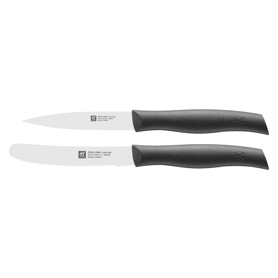 Messerset, 2-tlg. 2-tlg, Schwarz