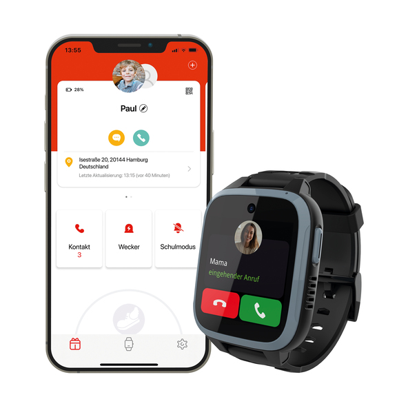 Kids Smartwatch XGO3 mit GPS Ortungsfunktion