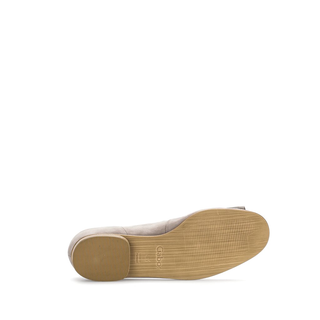 Gabor fashion Eleganter Ballerina grau