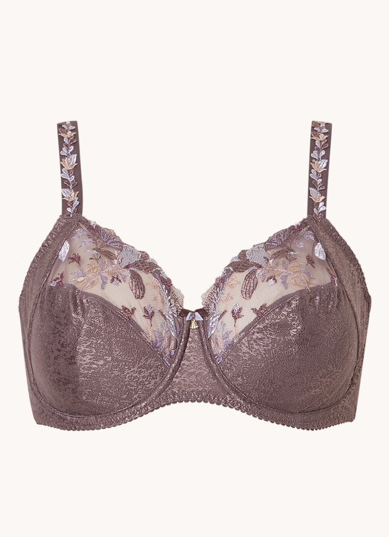 Sutien cu armătură PrimaDonna Mohala și broderie.
