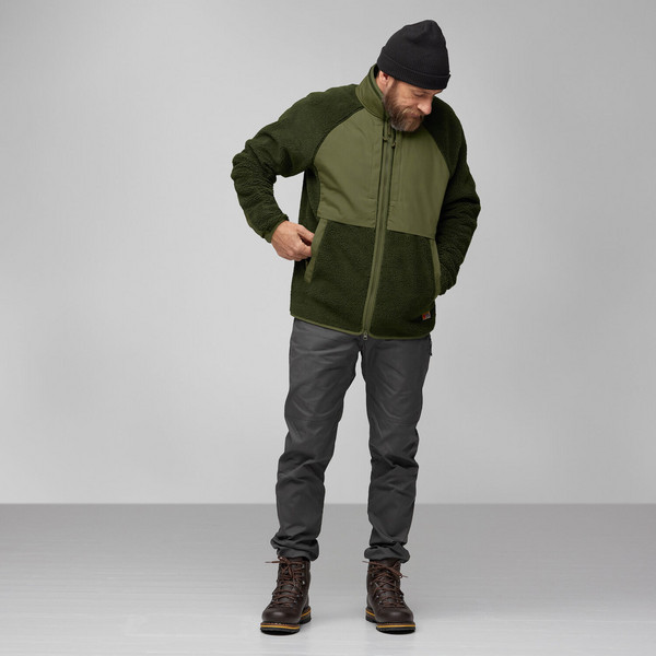 VARDAG PILE JACKET M Herren - Fleecejacke
