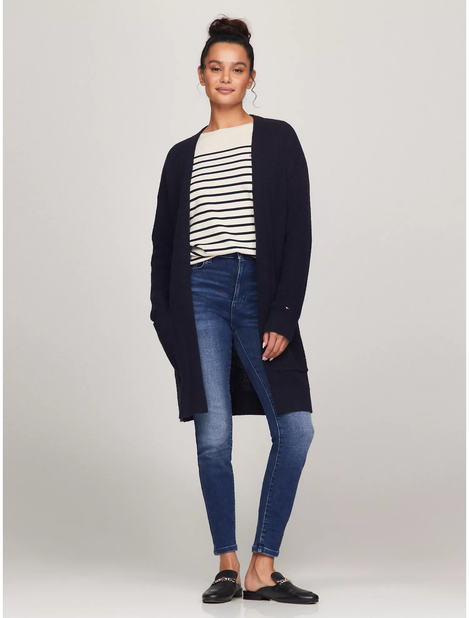 Long Open Cardigan