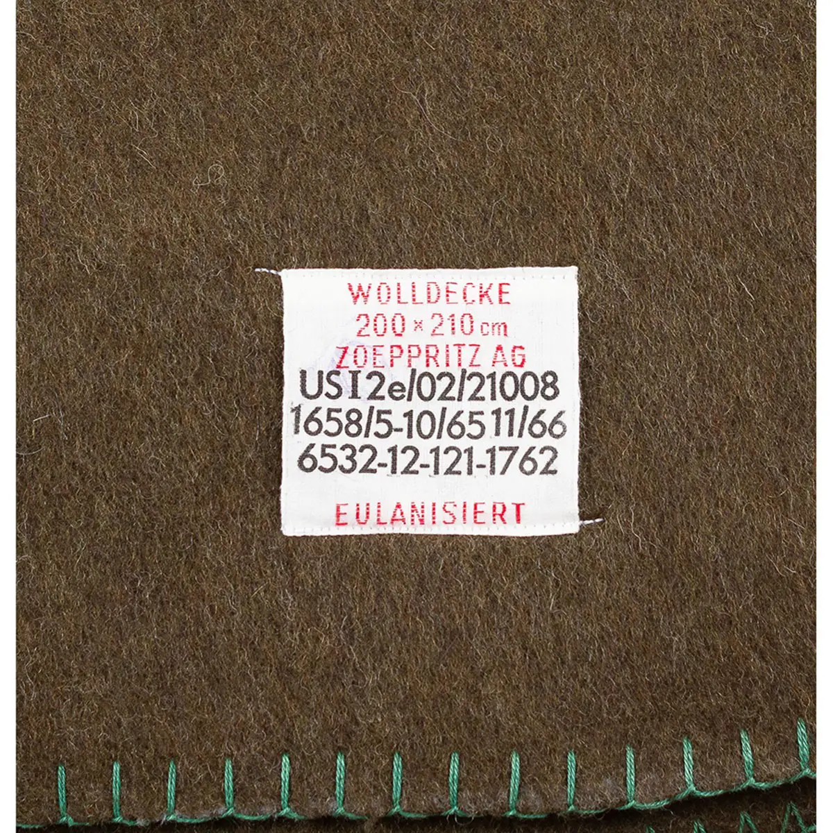 Original Bundeswehr Wolldecke neuwertig